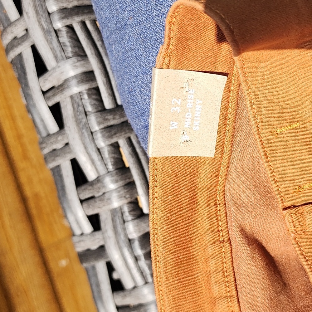 Madewell rust color high ruse skinny size 14/32 - Picture 2 of 5